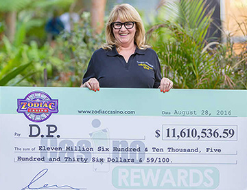 Témoignage Zodiac gagnant au Mega Moolah