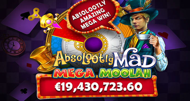 Jackpot du record mondial sur Absolootly Mad