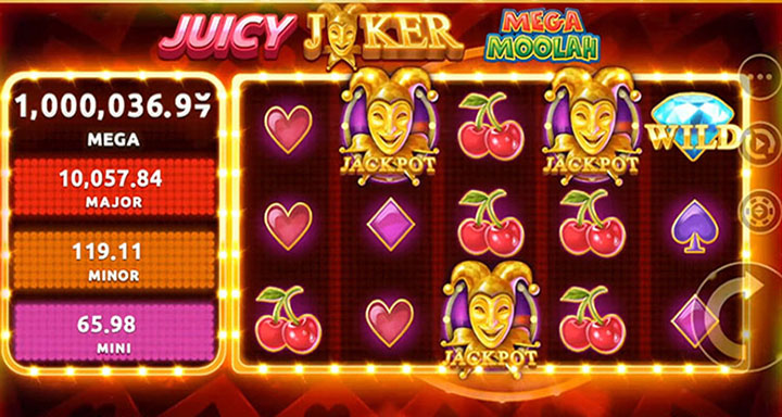 Juicy Joker de Mega Moolah