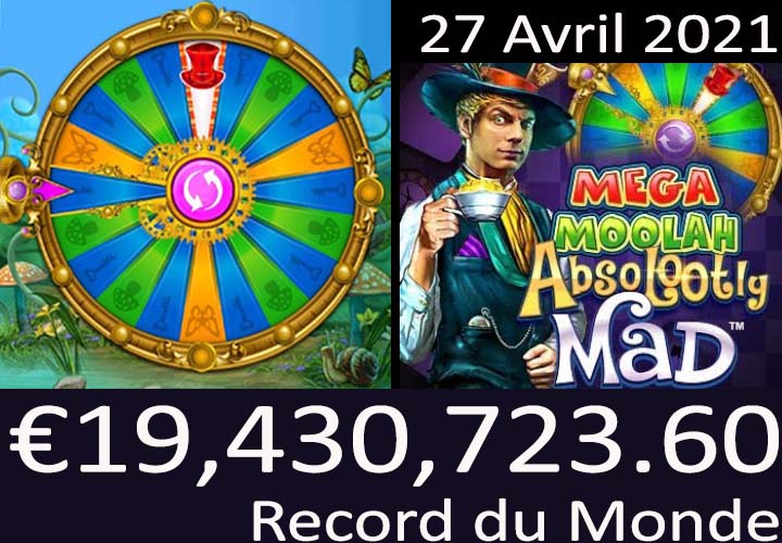 Mega Moolah gagnant du jackpot record