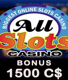 All Slots Casino bonus gratuit