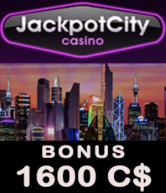 Jackpot City casino meilleur bonus