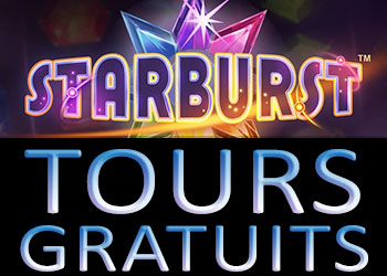 Starburst tours gratuits chez PlayFrank casino