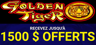 Golden Tiger et bonus de machines à sous