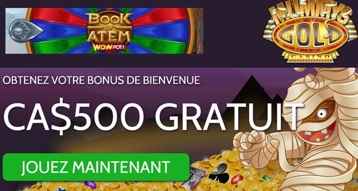 Mummys Gold casino en ligne WowPot