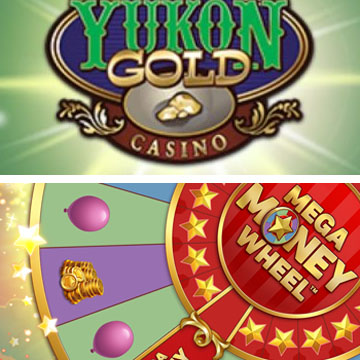 Mega Money Wheel au Yukon Gold casino