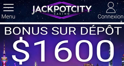 Jackpot City grand bonus WowPot