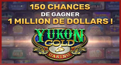 Yukon Gold tours et bonus