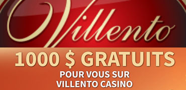 Villento Casino bonus de 1000 dollars