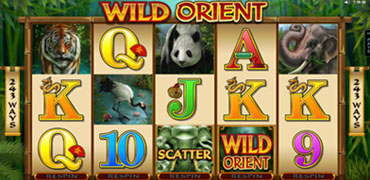 Machine à sous Wild Orient de Microgaming