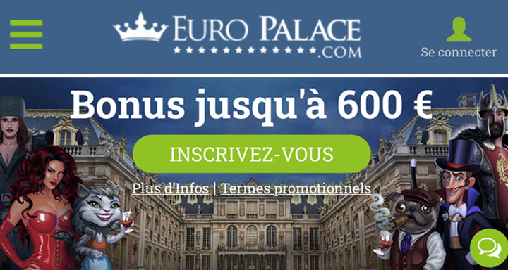 Euro Palace le casino en ligne Européen