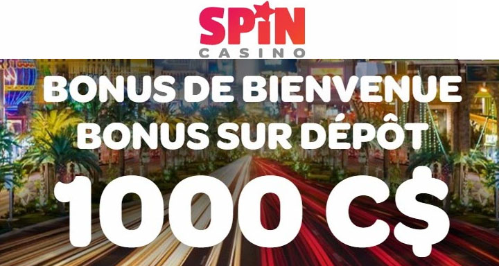 1000$ Mega Moolah Spin Casino bonus