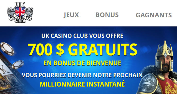 UK Casino Club au Québec
