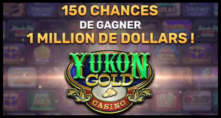 Yukon Gold Casino tours et jeux du Mega Moolah