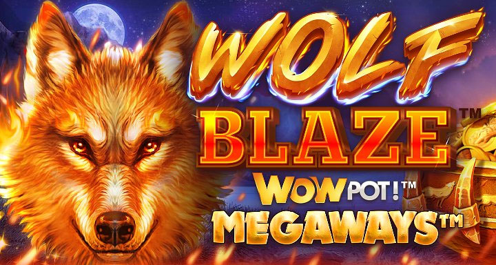 Machine à sous Wolf Blaze WowPot Megaways