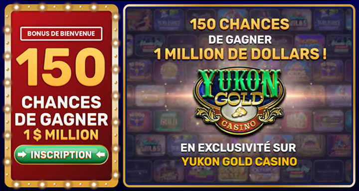 Yukon Gold Casino et slots de folie